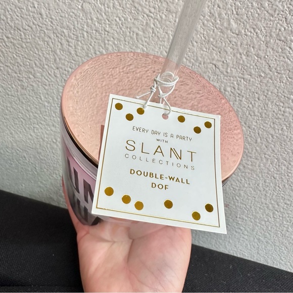 Slant Collections Clear Tumbler - Picture 3 of 7